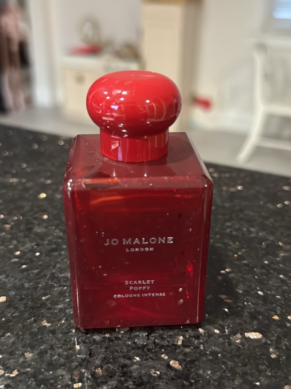 Jo Malone Scarlet Poppy Cologne Intense - Deep Red Bottle